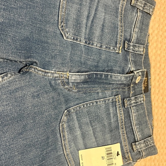 POLO RALPH LAUREN EMBROIDERED POCKET FADE JEAN - Picture 7 of 12